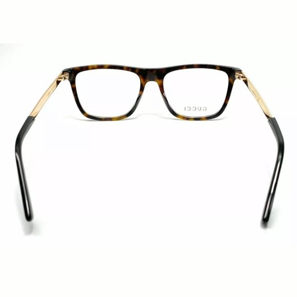 Gucci Men's Havana Authentic Eyeglasses - Picture 4 of 4